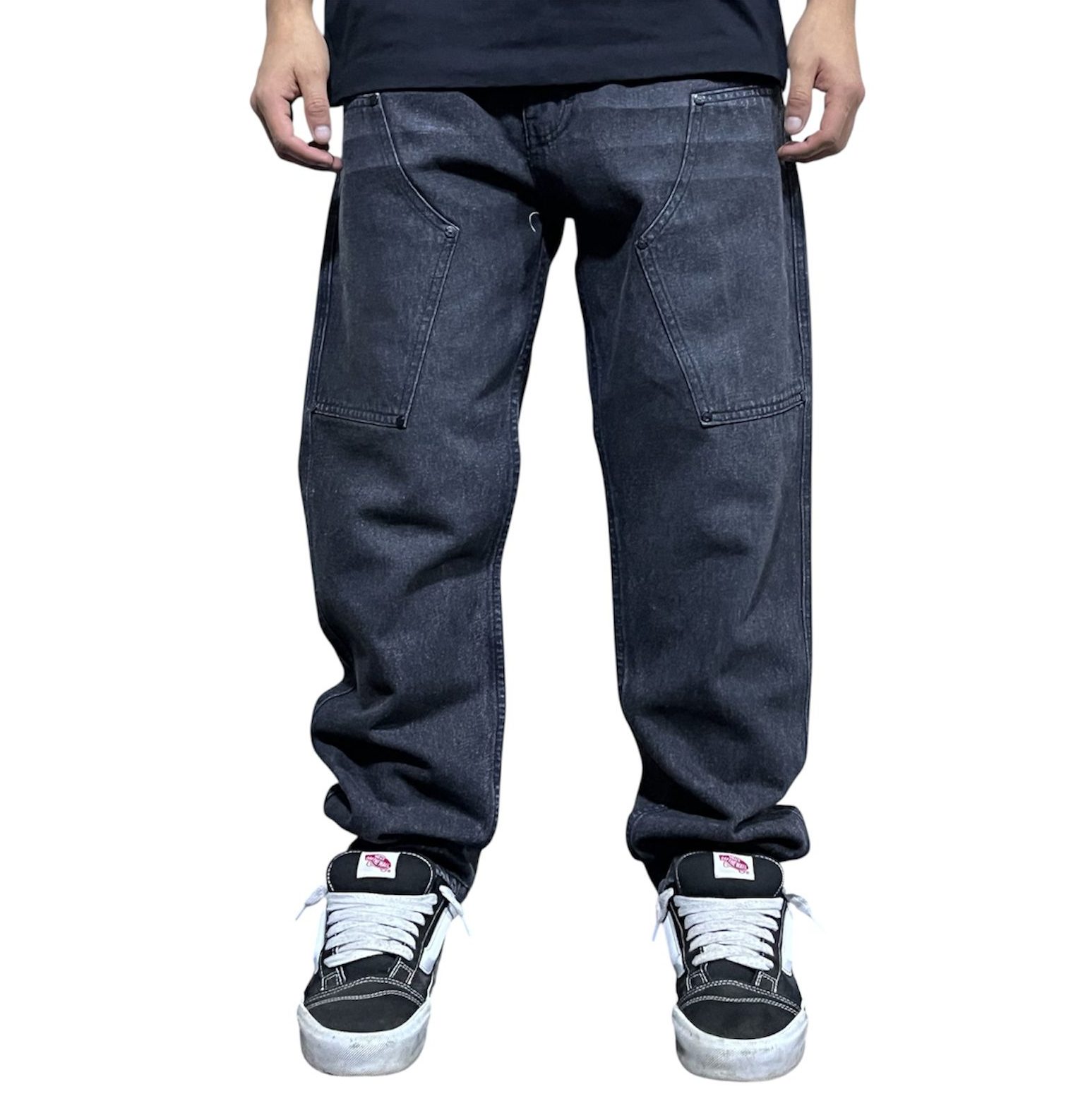 Baggy Jean black frosted