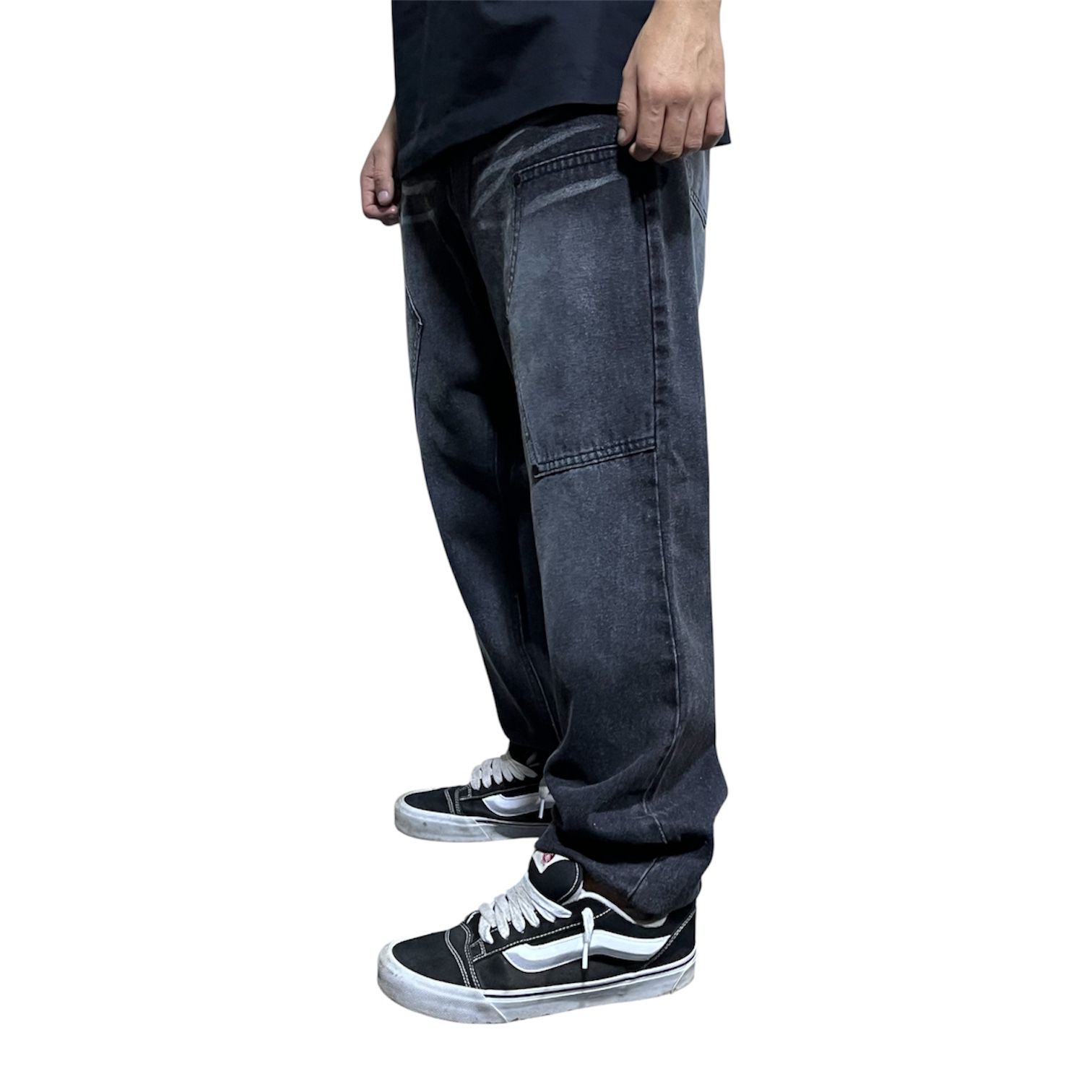 Baggy Jean black frosted - Imagen 2